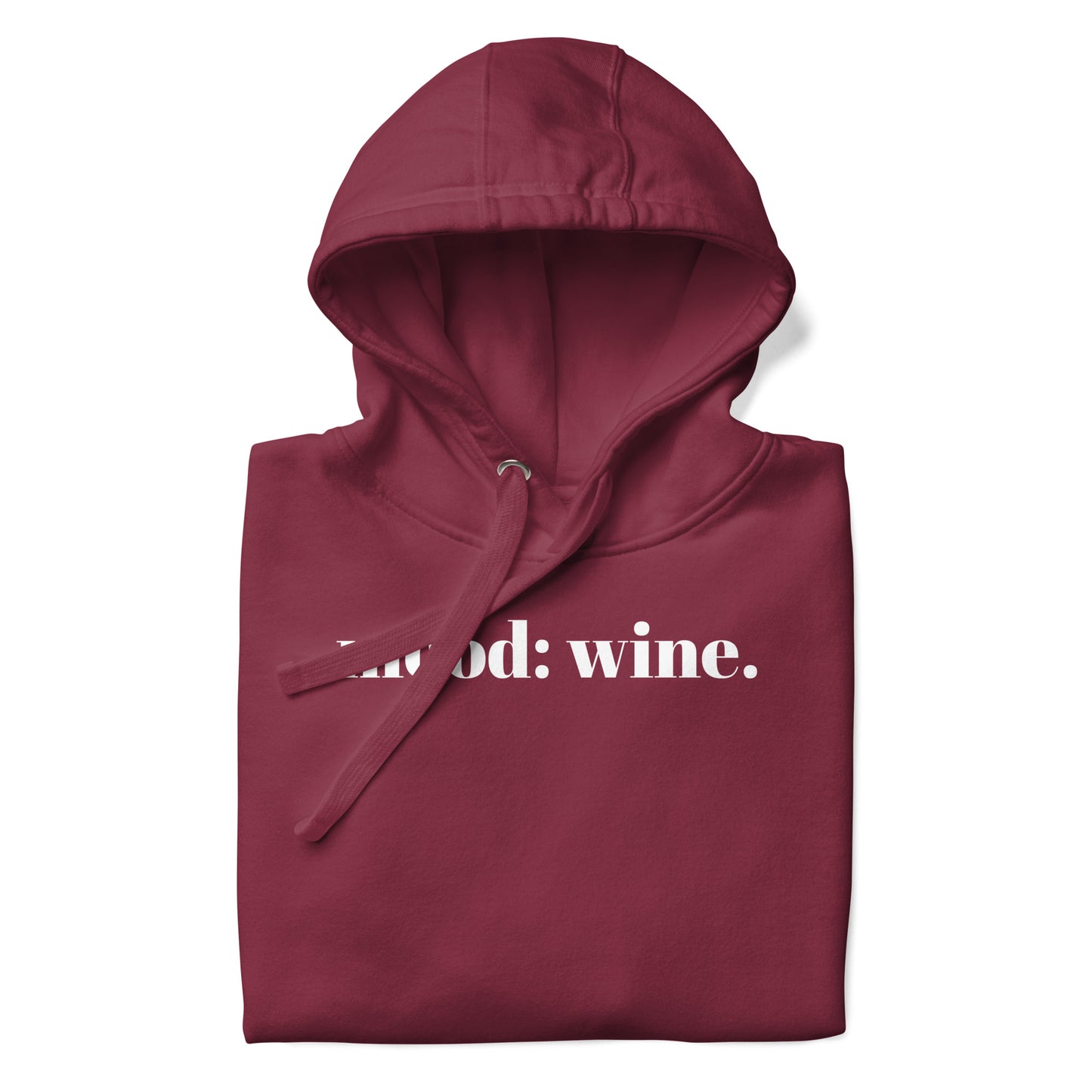 Unisex-Kapuzenpullover - mood: wine