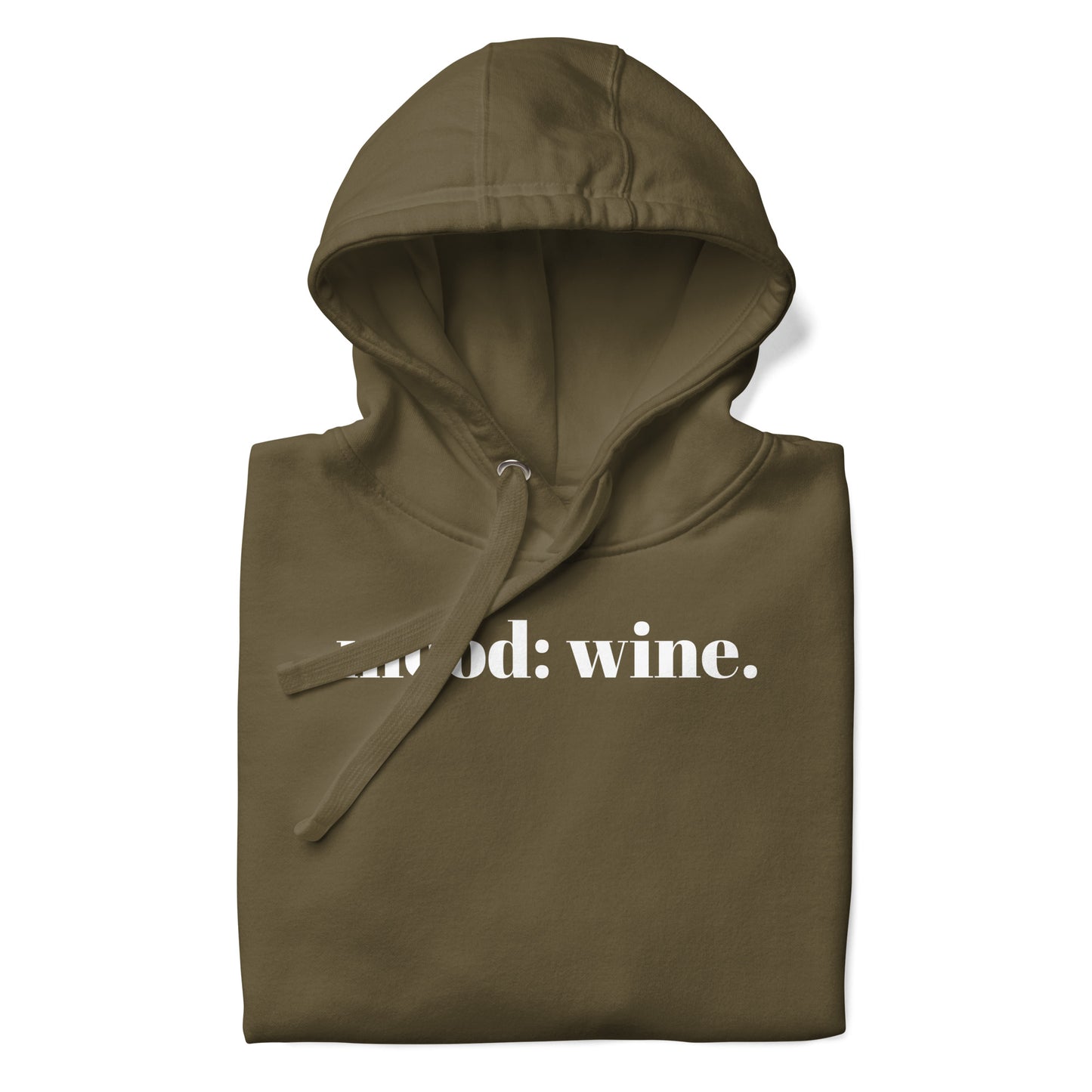 Unisex-Kapuzenpullover - mood: wine