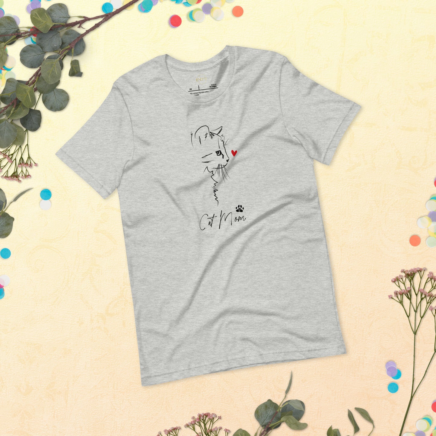 Unisex-T-Shirt - CAT MOM