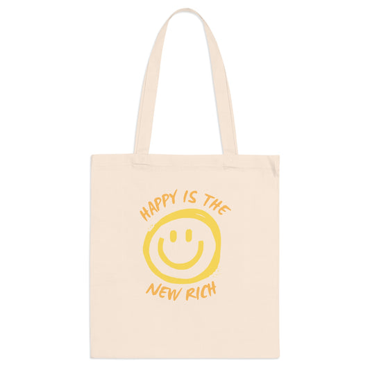 Tote Bag - Happy is the new rich